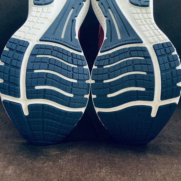 Brooks Glycerin 19 Womens 10.5 US 42.5 Shoes Red Navy Blue Running 8.5 UK - Picture 10 of 11
